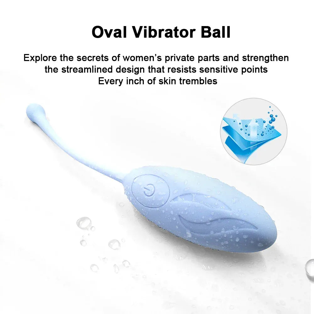 10-Speed Wireless Vibrating Egg for Vaginal & Anal