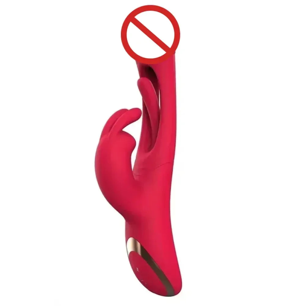 12 Mode Waterproof Silicone Rabbit Vibrator For Women