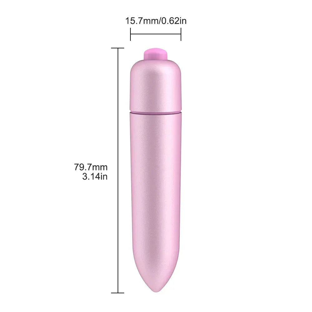 16 Speed Bullet Vibrator For Women Nipple & Clitoris