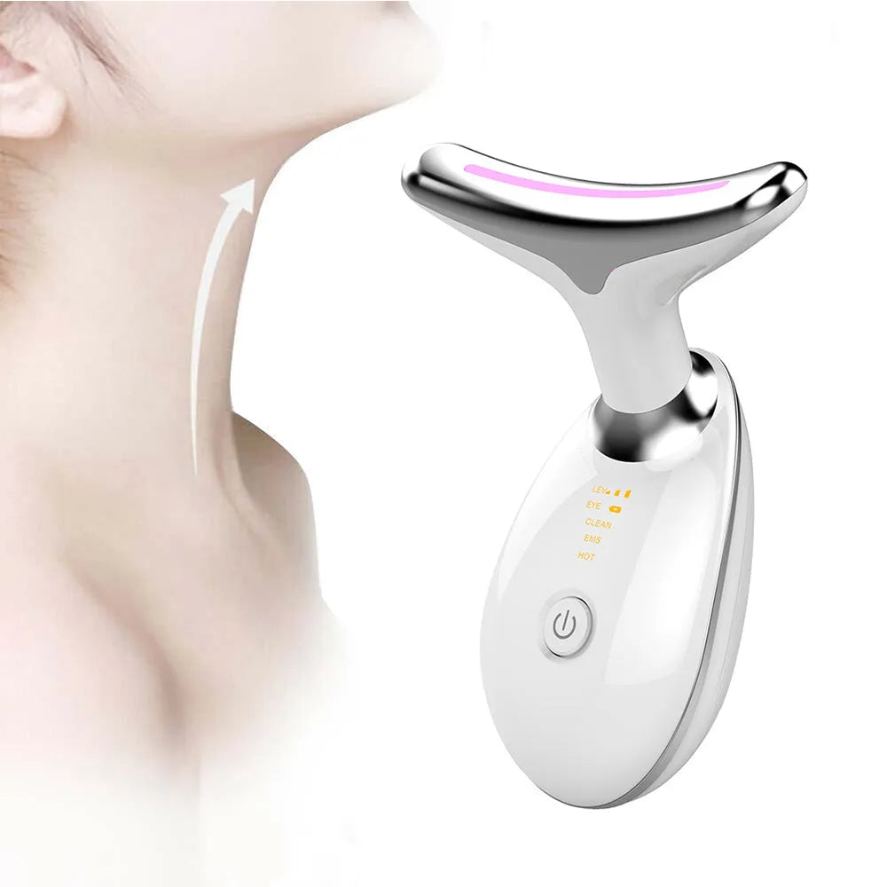 Vibe Geeks Neck and Face Skin Tightening IPL Care Device