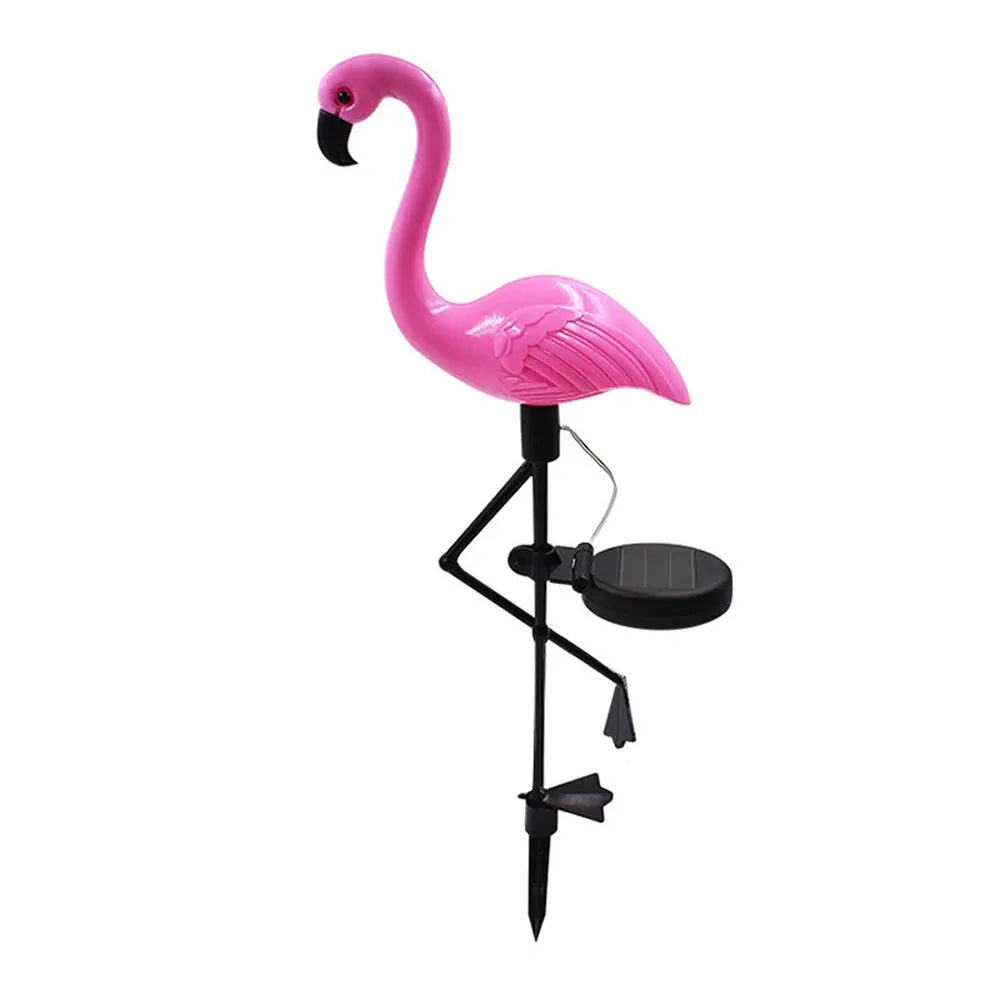 Vibe Geeks Flamingo Garden LED Stake Solar Powered