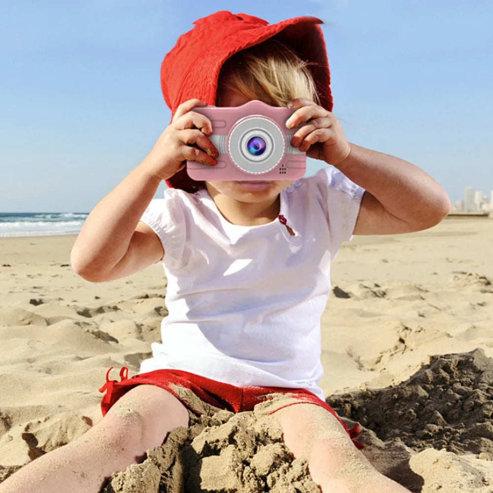 Vibe Geeks 3.5 Inch Mini Cute Digital Camera for Kids 12MP