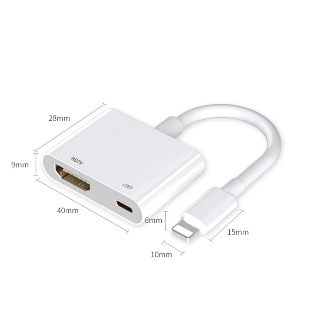 Vibe Geeks HDMI - Apple Connector Digital AV Adapter