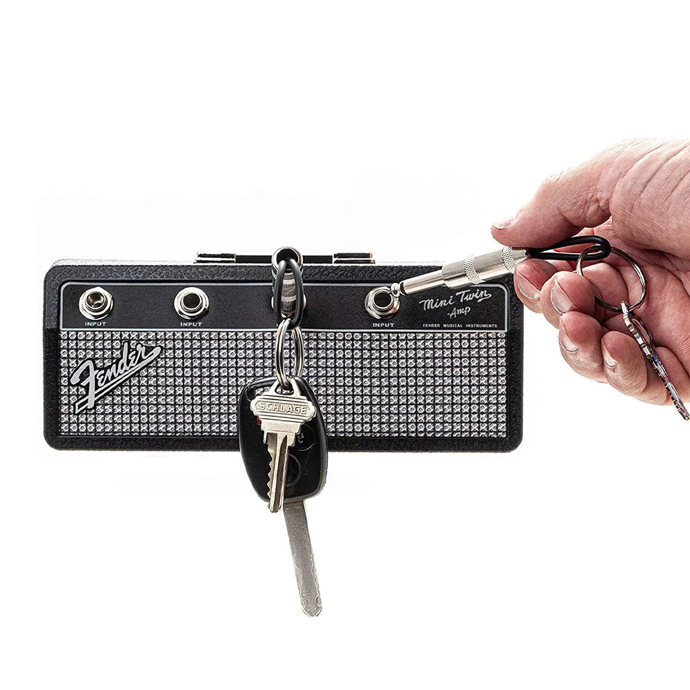 Vibe Geeks Fender Jack Key Storage Rack for Music Lovers