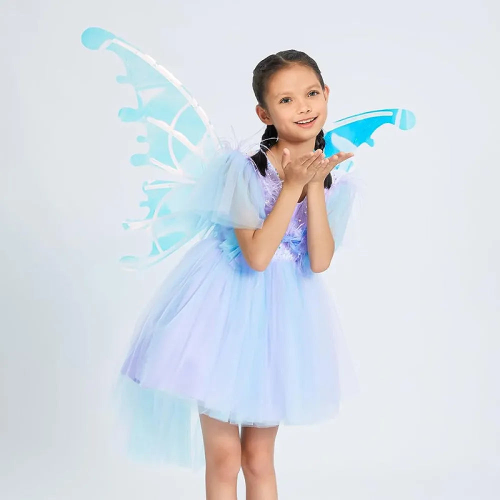 Vibe Geeks Children’s DIY Lighting Fairy Wings Dress Up