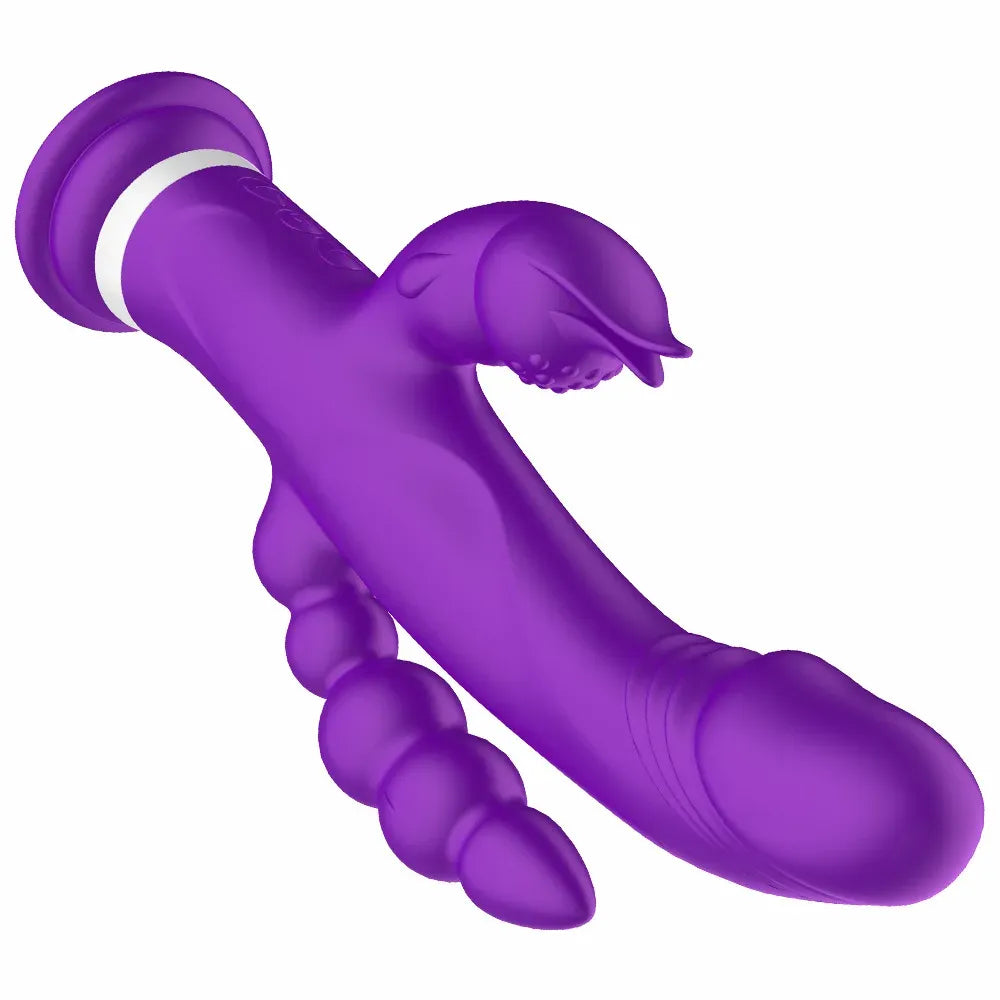 3 In 1 G Spot Rabbit Vibrator for Women Powerful Pleasure