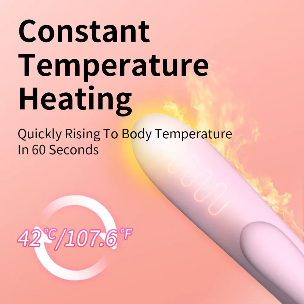 8 Vibration Heating Rabbit Dildo Burning Sakura