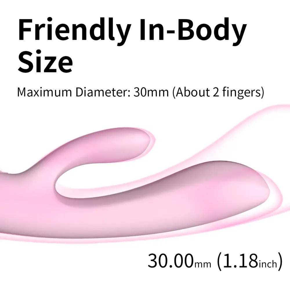 8 Vibration Heating Rabbit Dildo Burning Sakura