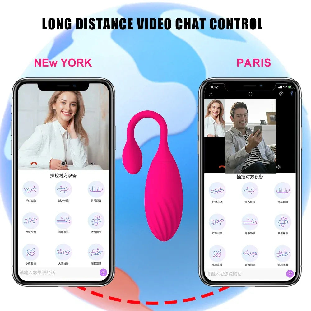 App Controlled G Spot Vibrating Kegel Balls