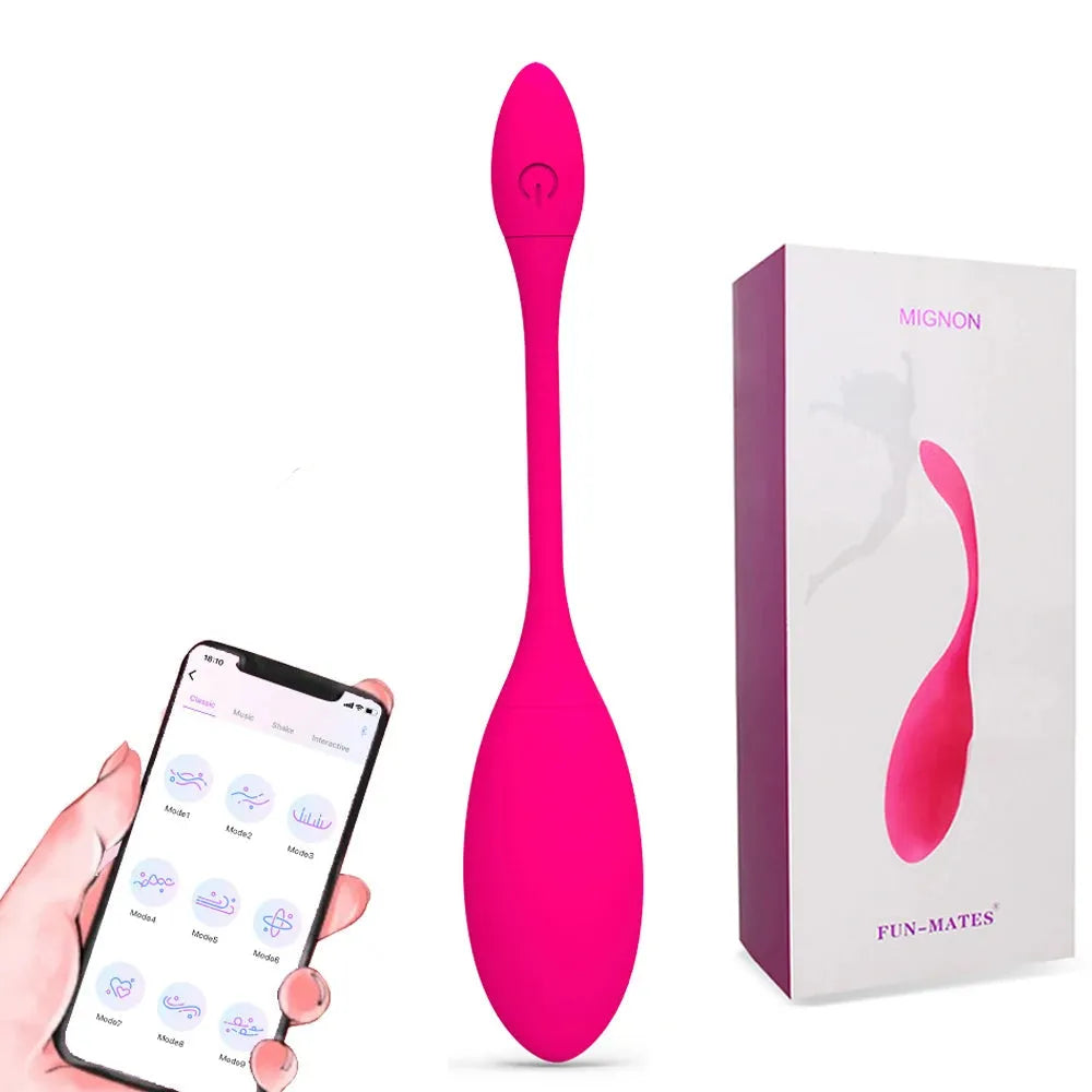 App Controlled G Spot Vibrating Kegel Balls