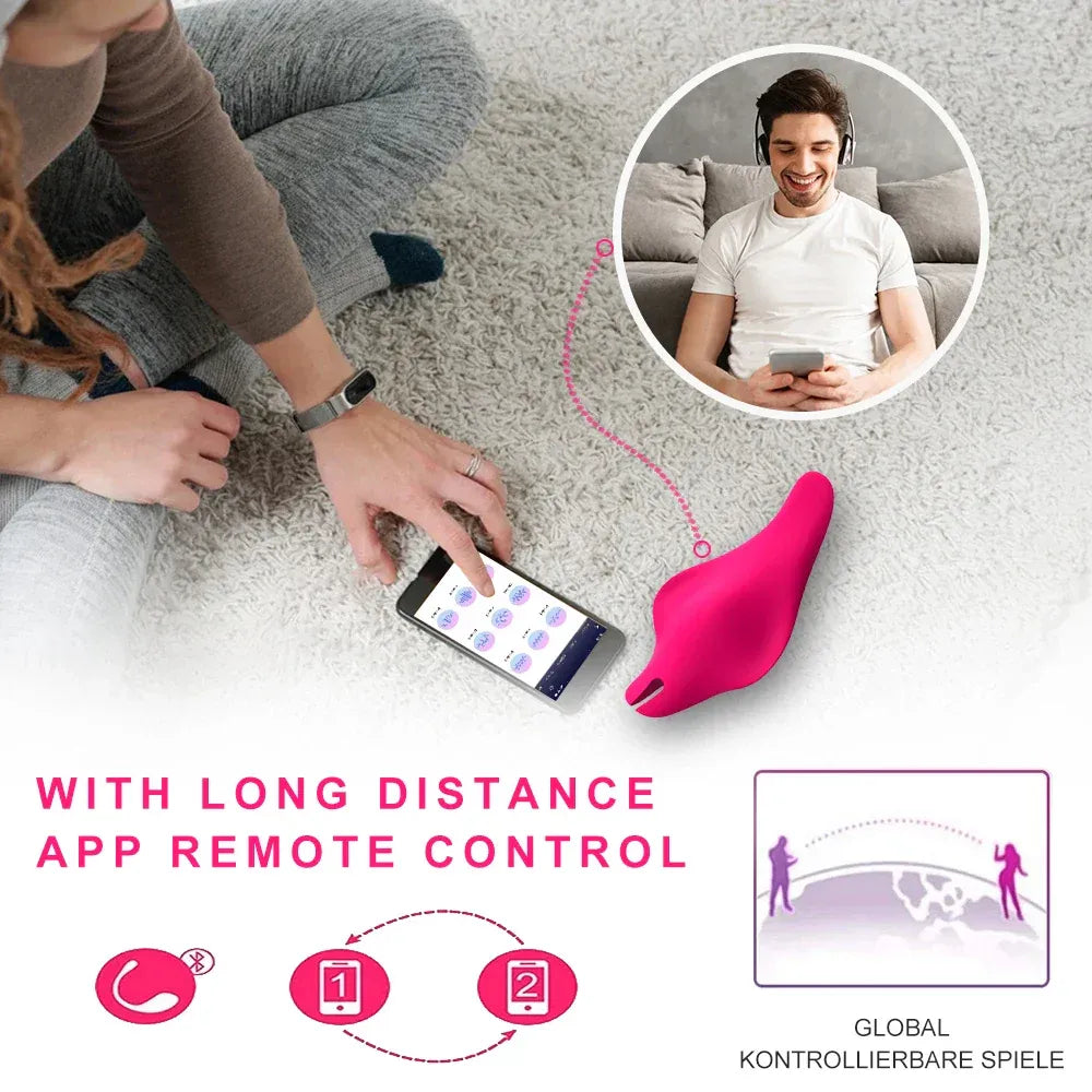 App Controlled Wearable Butterfly Vibrator