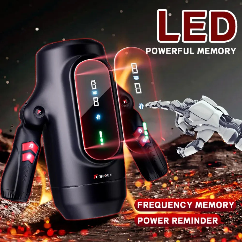 Automatic Telescopic Vibrator for Men Pocket Pussy