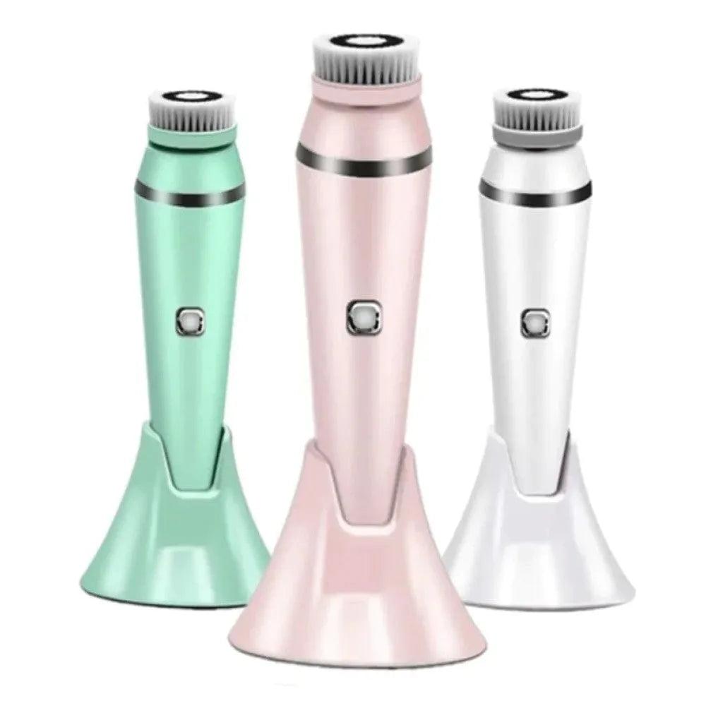 Vibe Geeks 4 IN 1 Electric Face Deep Cleansing Brush Spin