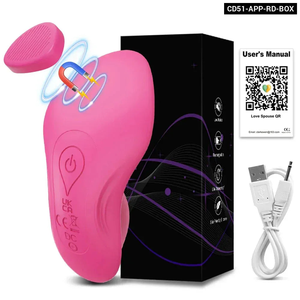 Bluetooth Wearable Vibrator for Women App Controlled