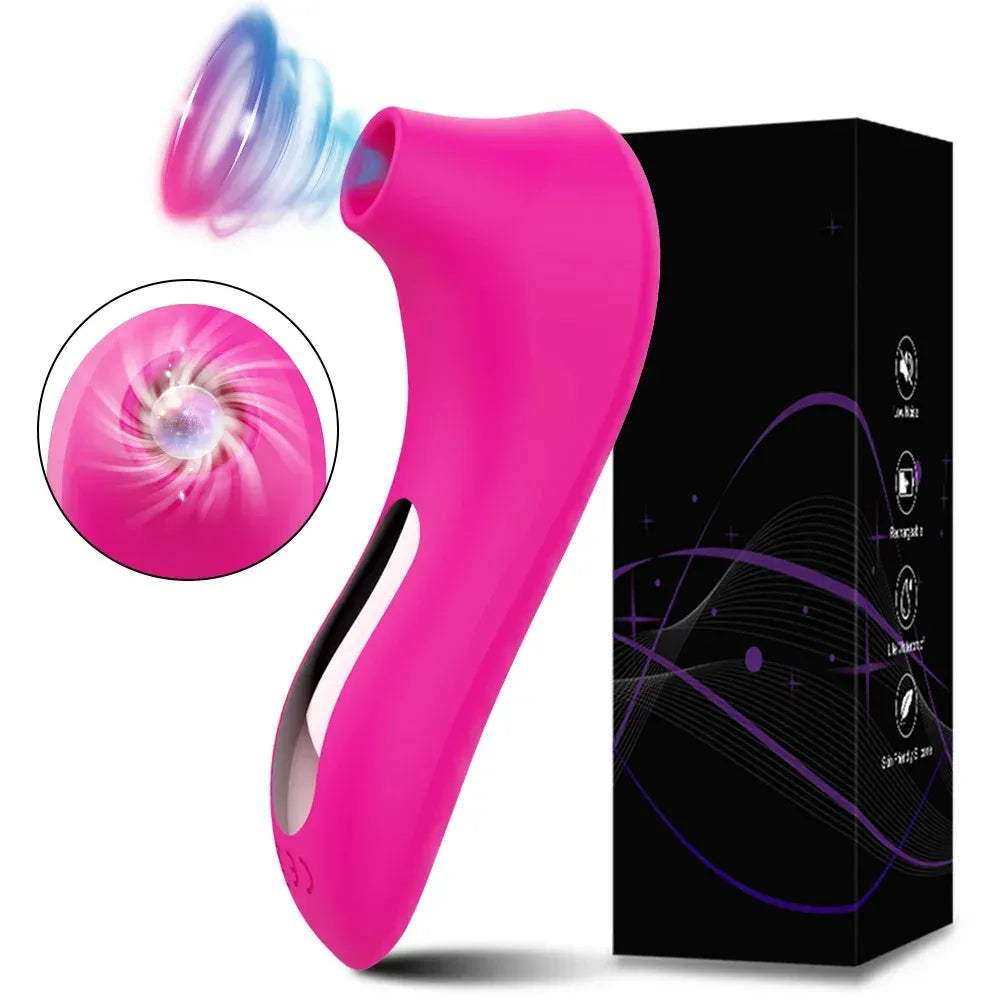 Clit Sucker Vibrator for Women - Oral Stimulator