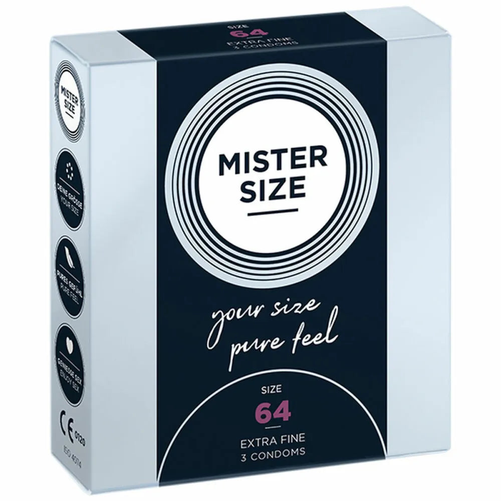 Condoms By Mister Size Extrafine 64 Mm
