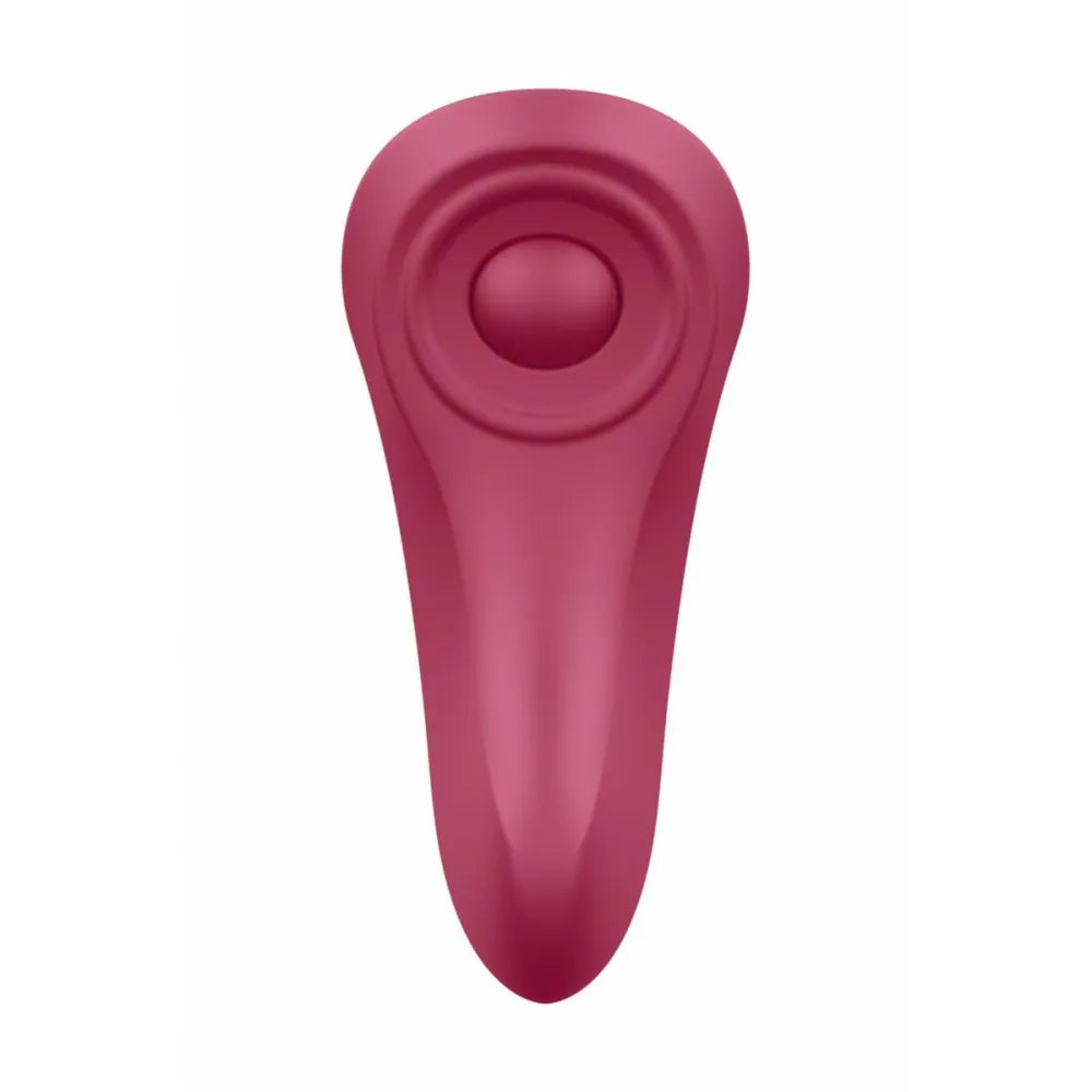 Couples Massager By Satisfyer Little Secret Wine Red
