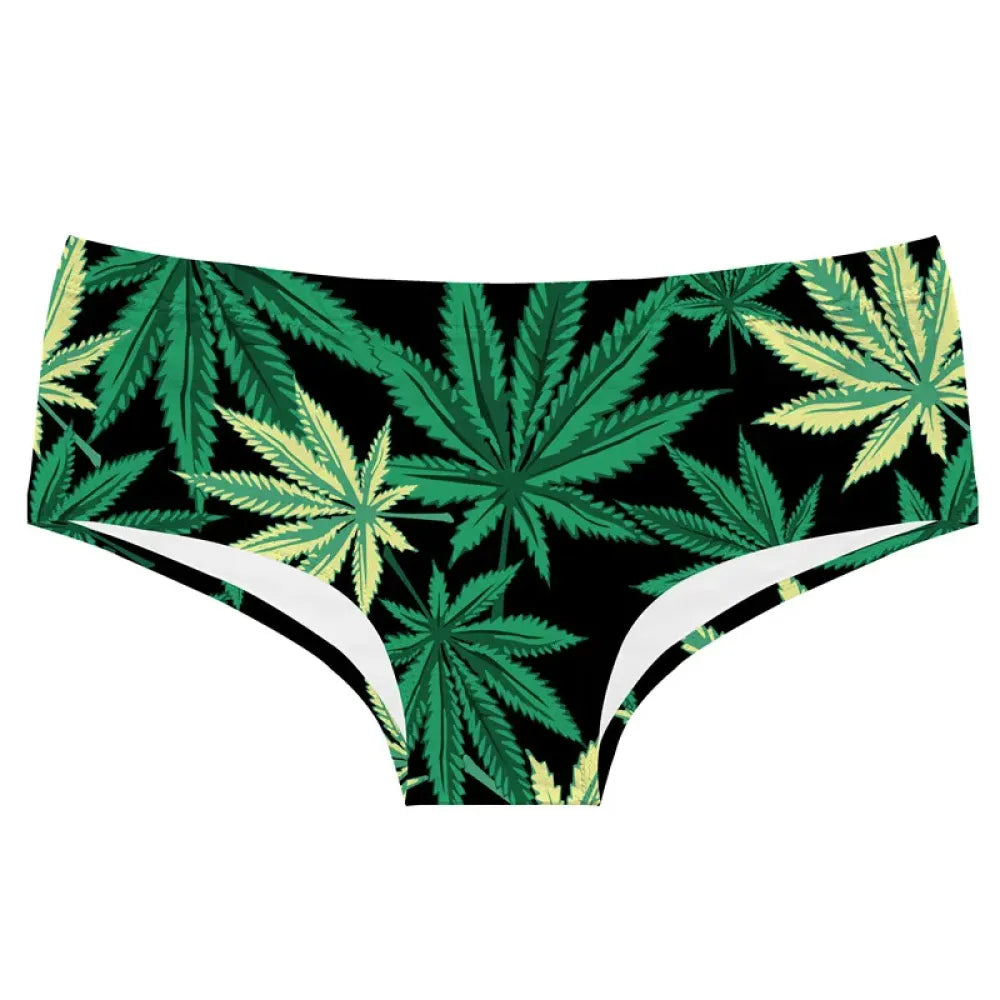 DeanFire Super Soft Novelty Women’s Underwear Panties BLACK
