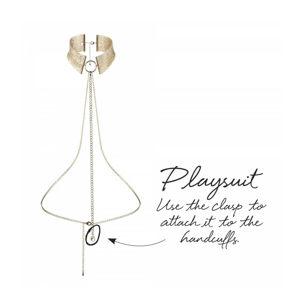 Desir Metallique Collar Gold By Bijoux Indiscrets 145