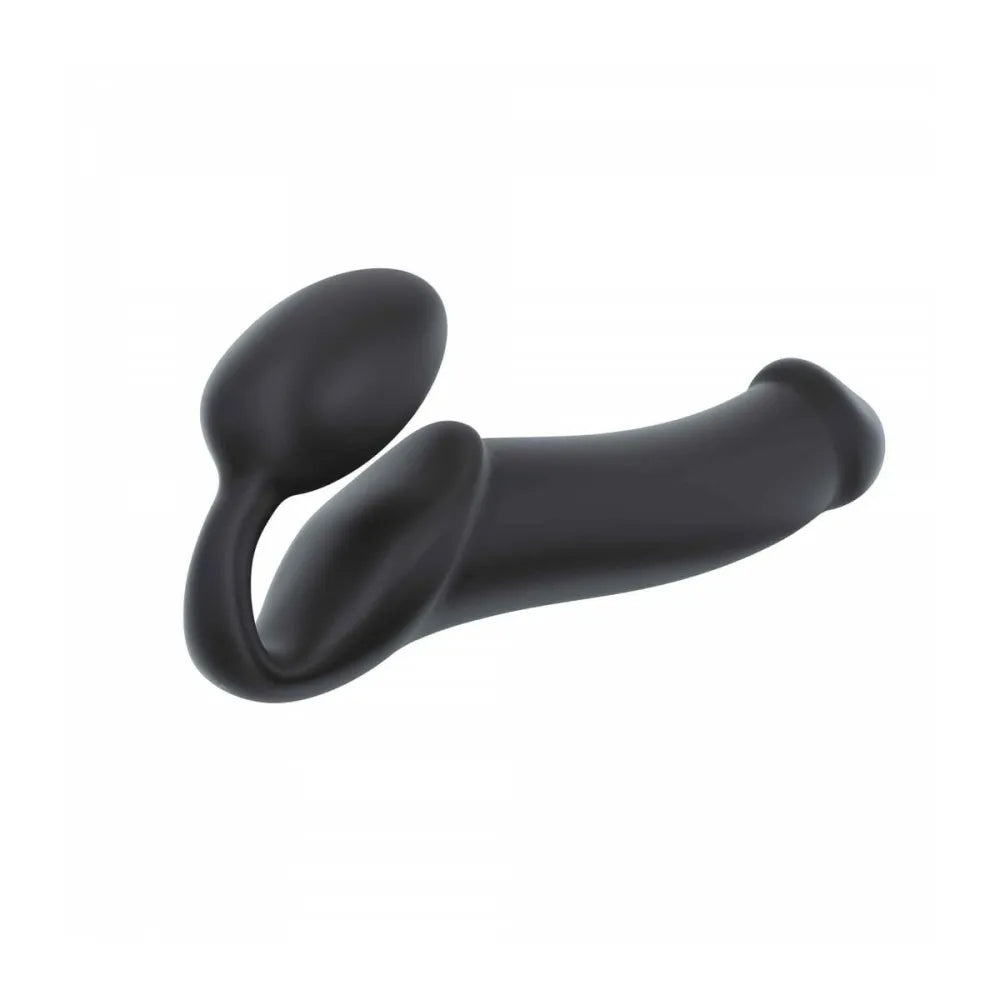 Dildo By StrapOnMe SemiRealistic Black Xl