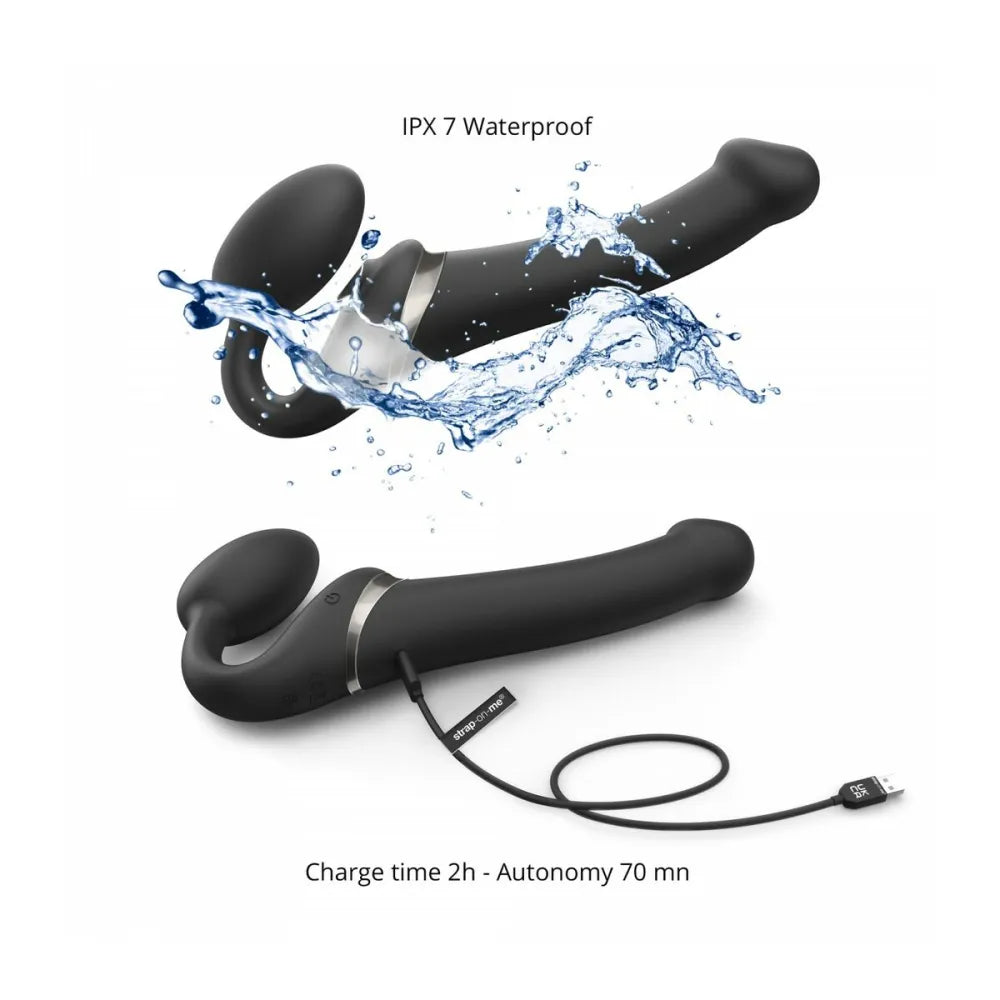 Dildo Multi Orgasm Remote Controlled By StrapOnMe 6017357