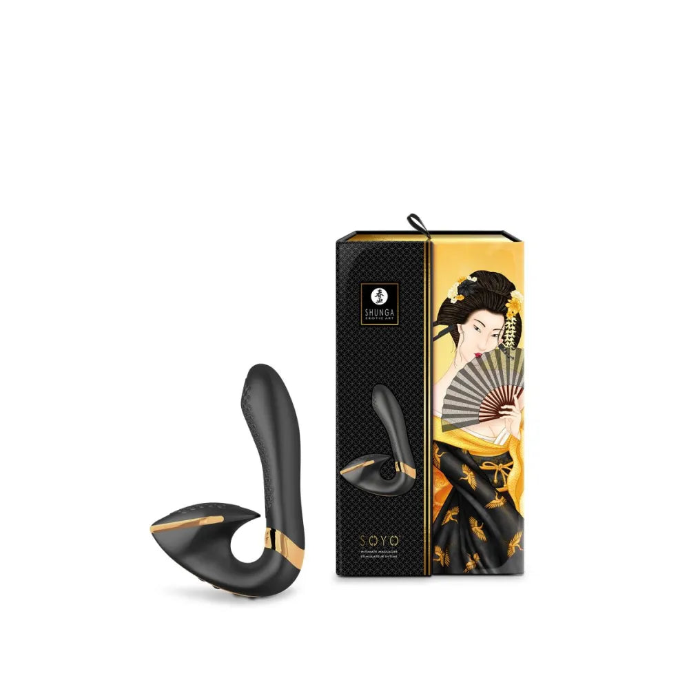 Dual Stimulation Vibe By Shunga Soyo Black