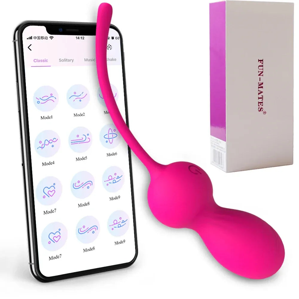 Electric Shock Kegel Ball Vibrator For Women