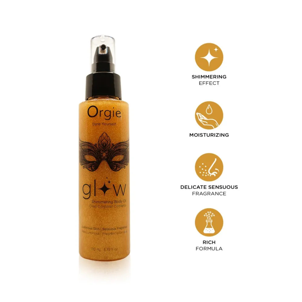 Erotic Massage Oil By Orgie Glow 110 Ml