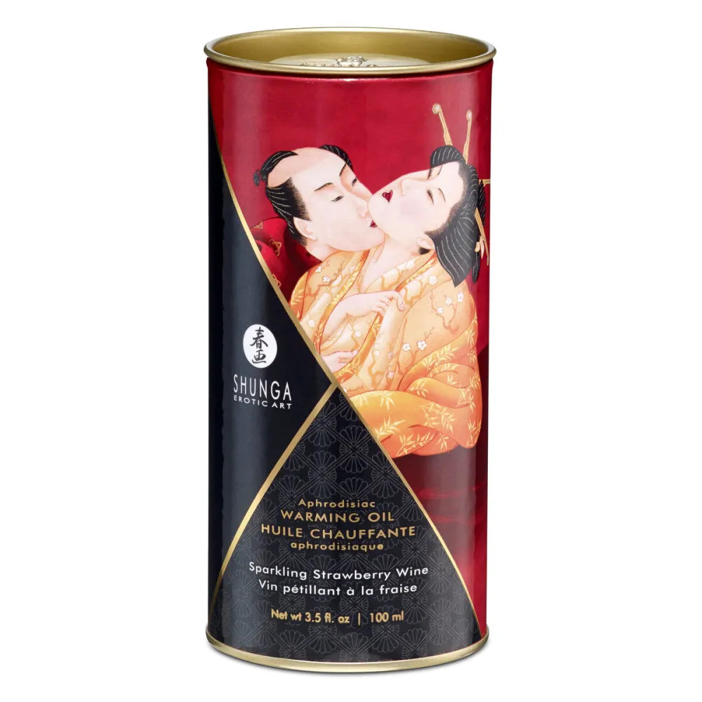 Erotic Massage Oil By Shunga Shu127Sparkling Strawberry