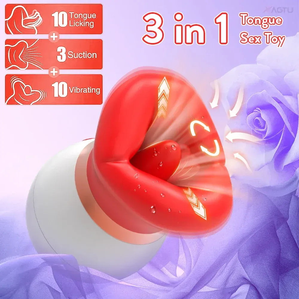 Female G Spot Vibrator for Oral Stimulation