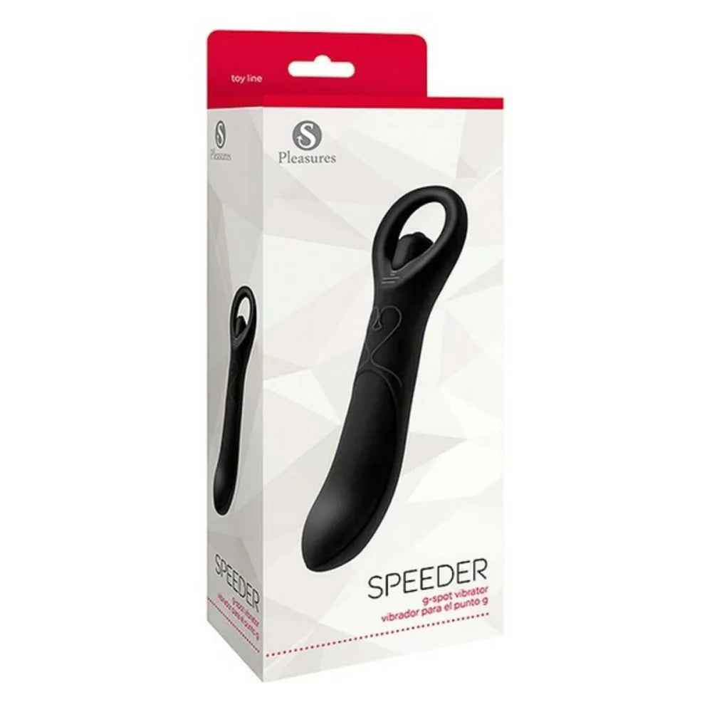 G-Spot Vibrator By S Pleasures Speeder Black
