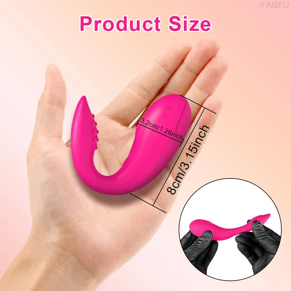 Interactive Vibrating Love Egg Dual Motor Panty Vibrator