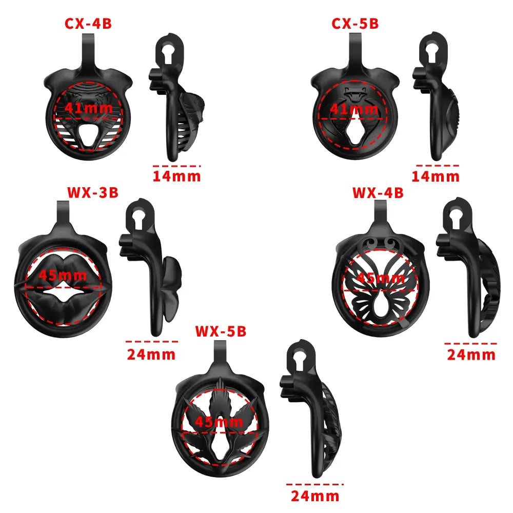 Lightweight Chastity Cage Cock Lock For Men Bondage Sex Toy