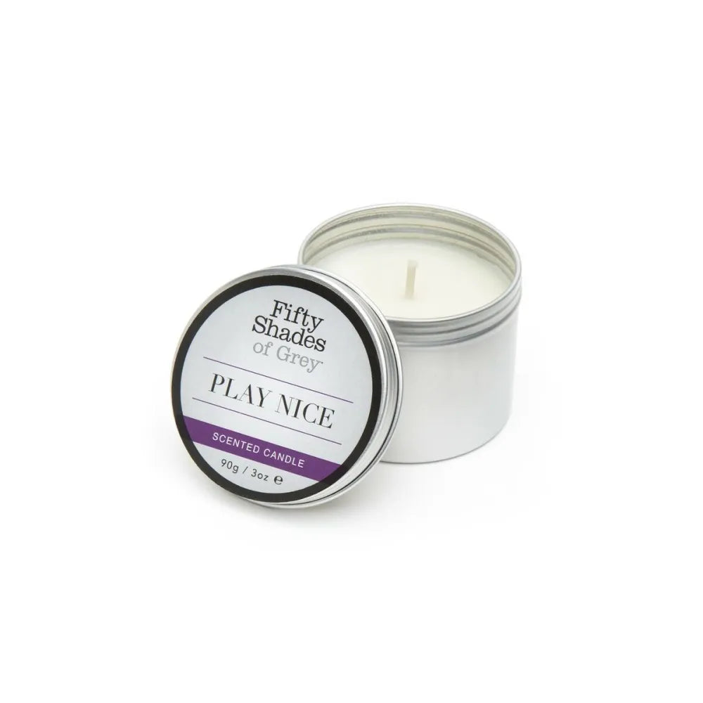 Massage Candle By Fifty Shades Of Grey Play Nice Vanilla 90