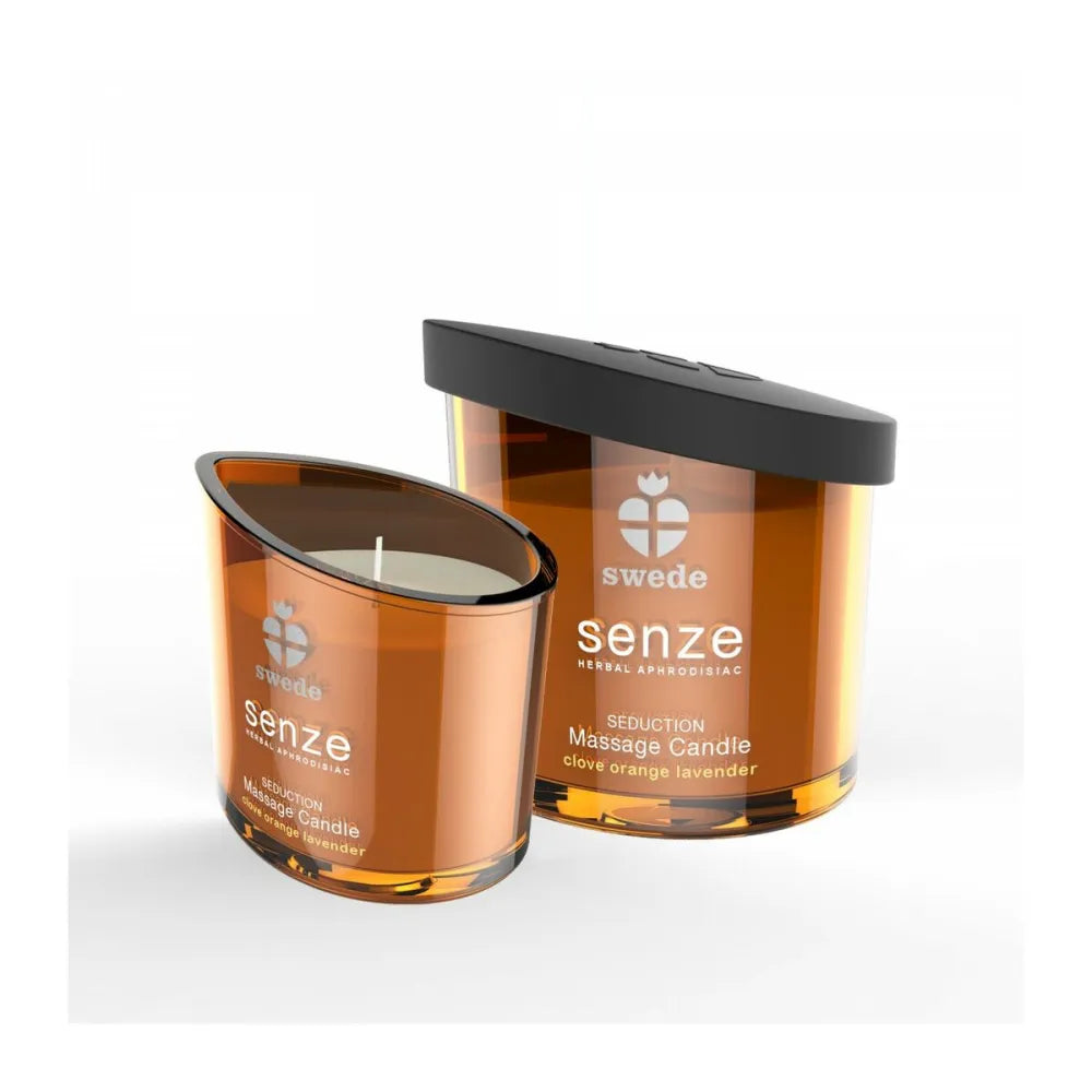 Massage Candle By Swede Seduction Lavendar Orange Clove 50