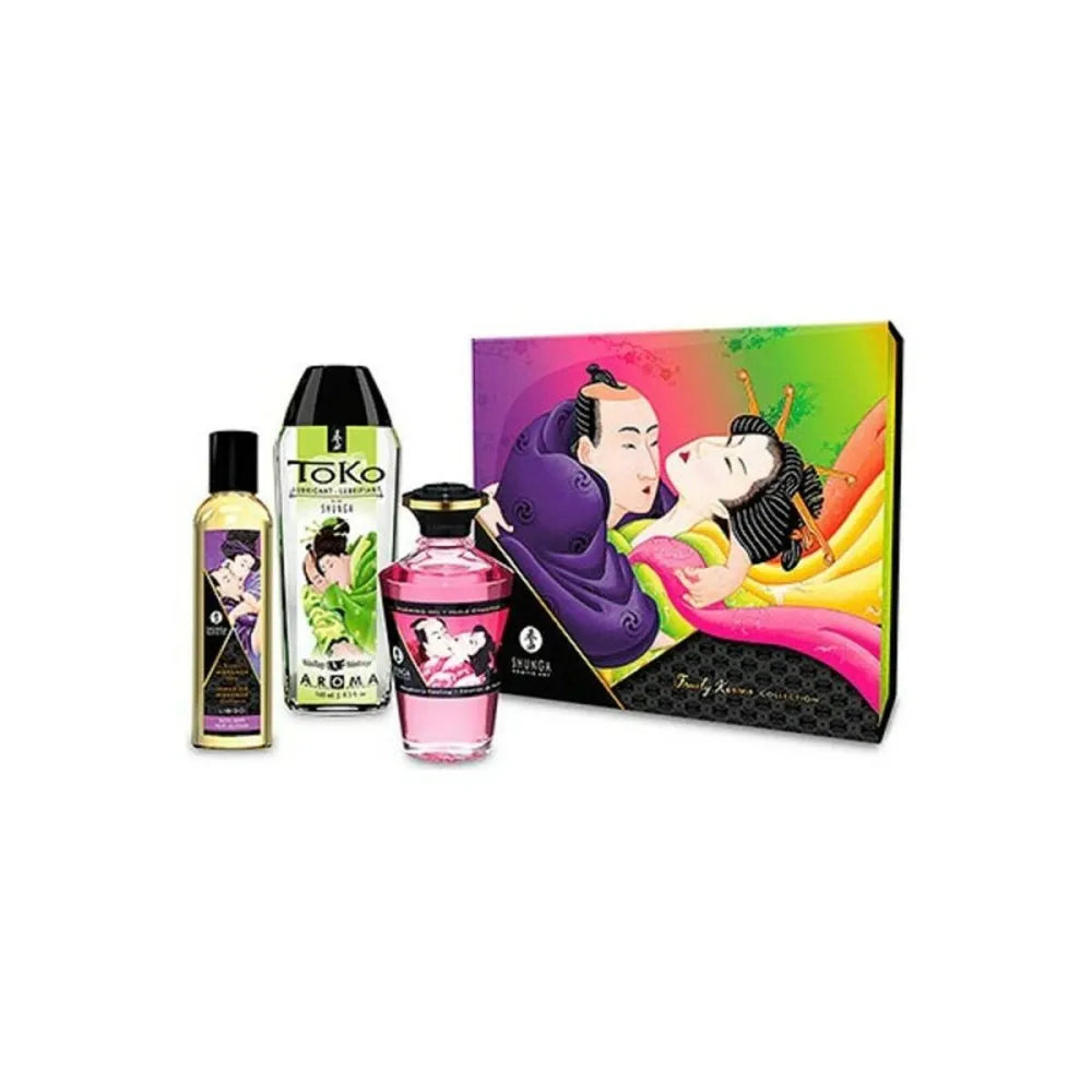 Pleasure Kit By Shunga Fruity Kisses 3 Pcs