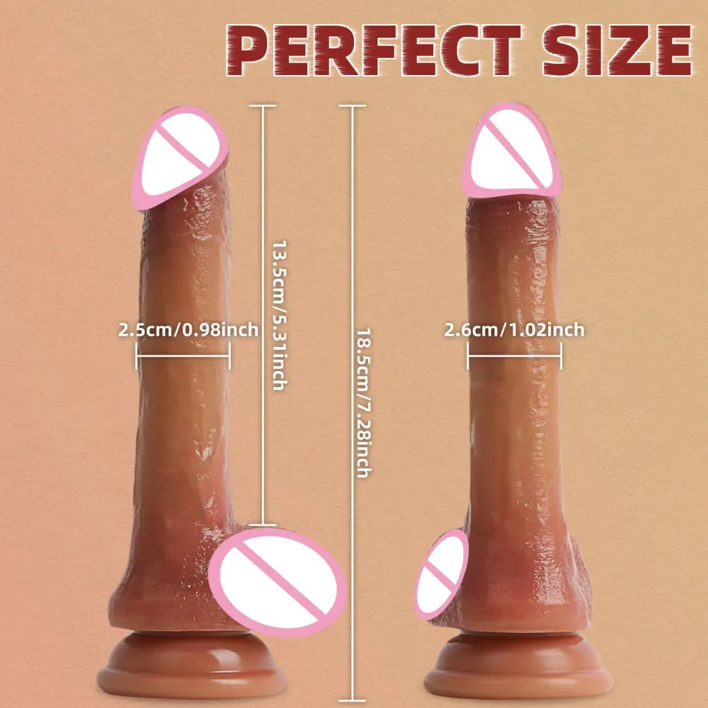 Realistic Skin Dildo for Women