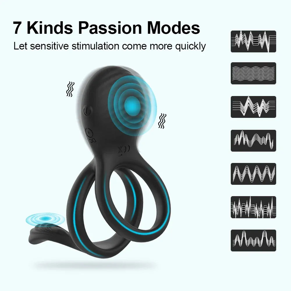 Remote Control Delay Ring for Men