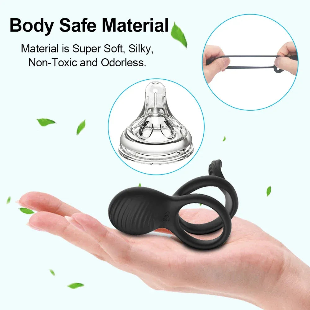Remote Control Delay Ring for Men