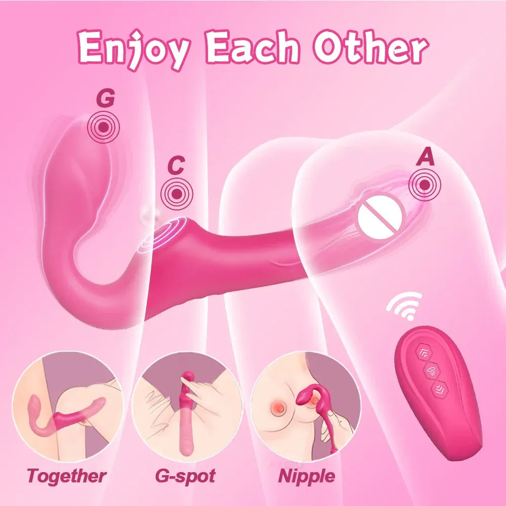 Remote Control G Spot Vibrator for Women Stimulator