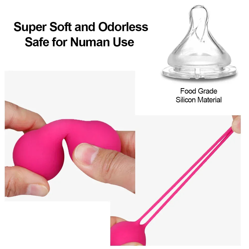 Silicone Kegel Balls for Vaginal Stimulation