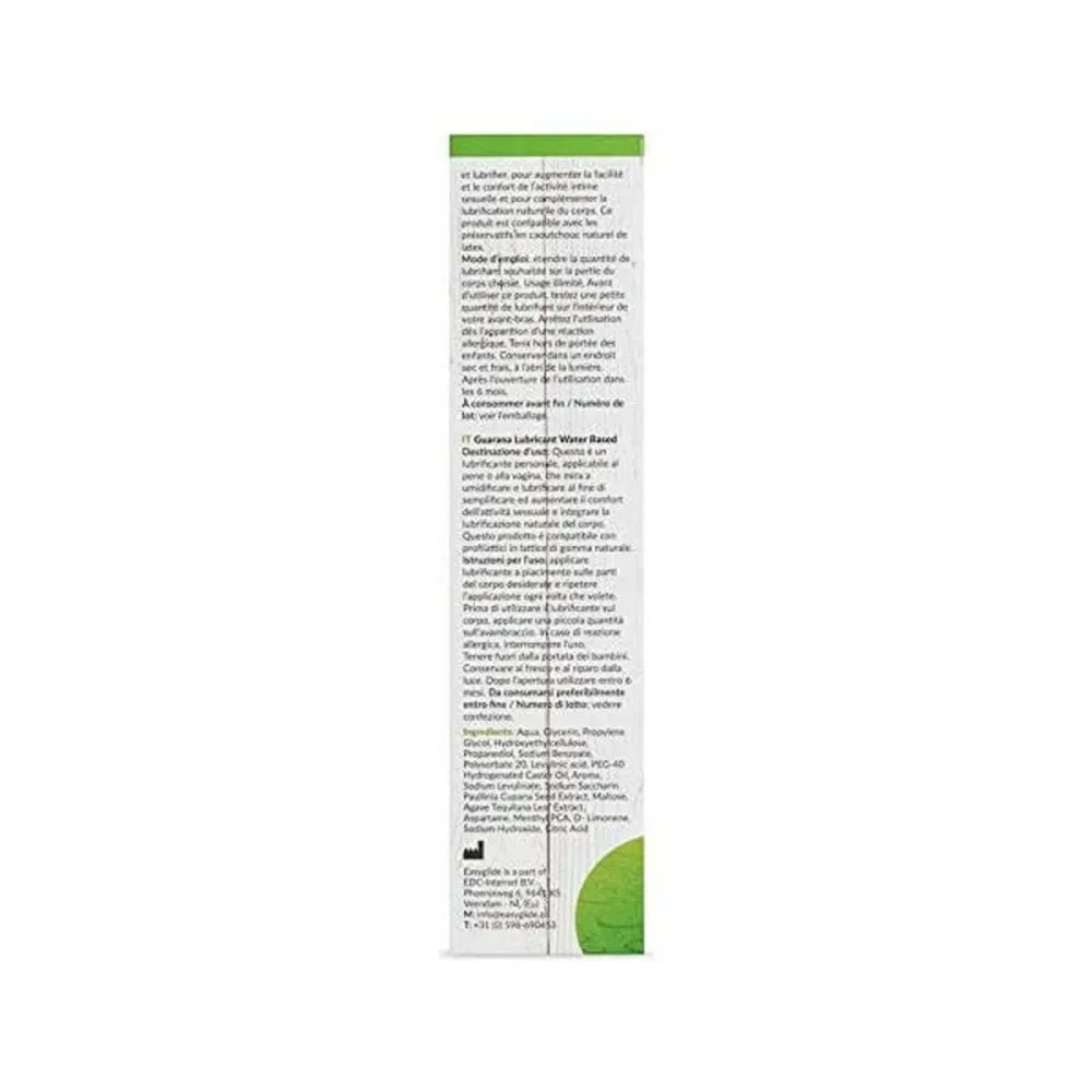 Slide Waterbased Lubricant By Easy Glide Eg017 30 Ml