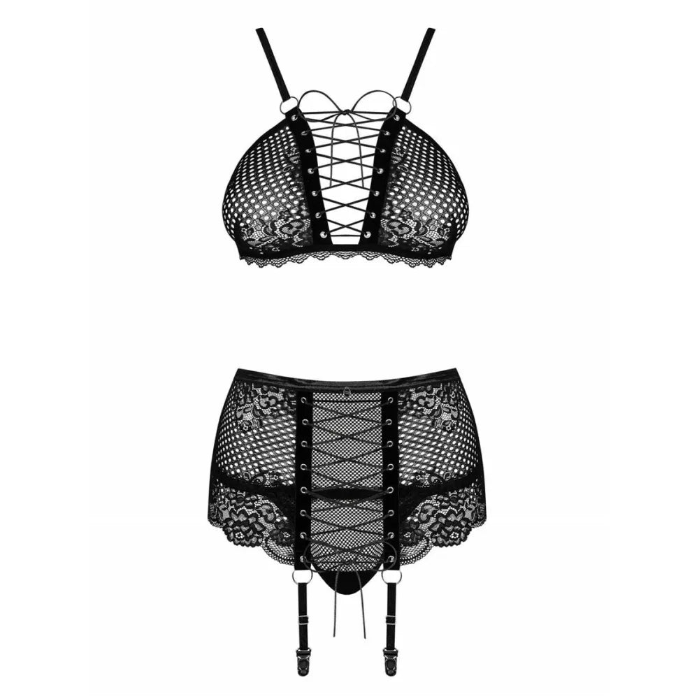 Underwear Set By Obsessive Basitta Black S/M