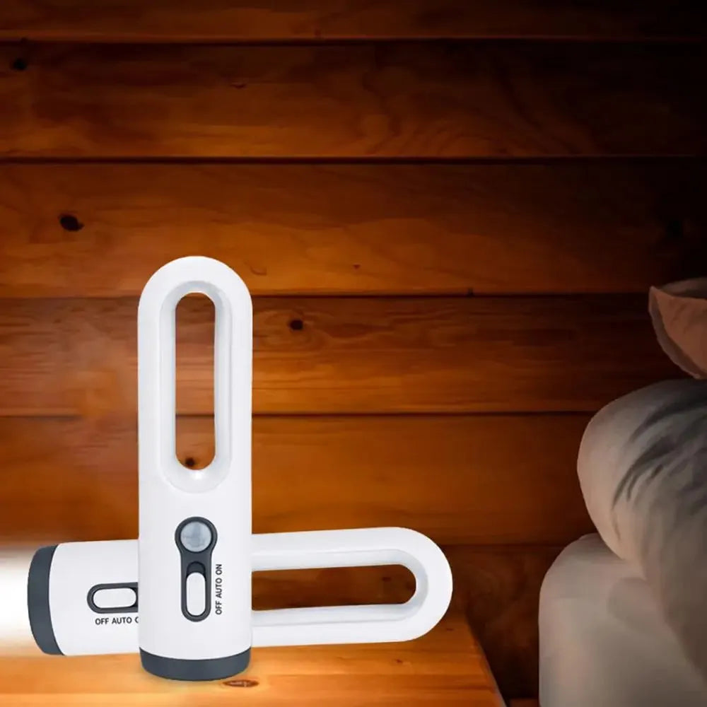 Vibe Geeks 2-In-1 Portable Led Motion Sensor Night Light