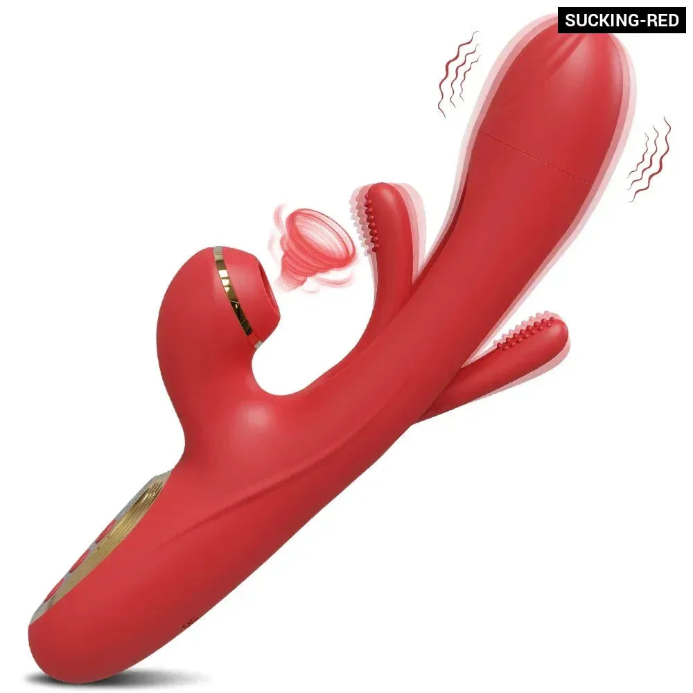 Vibrating Clit Sucker for Women G Spot Rabbit Vibrator