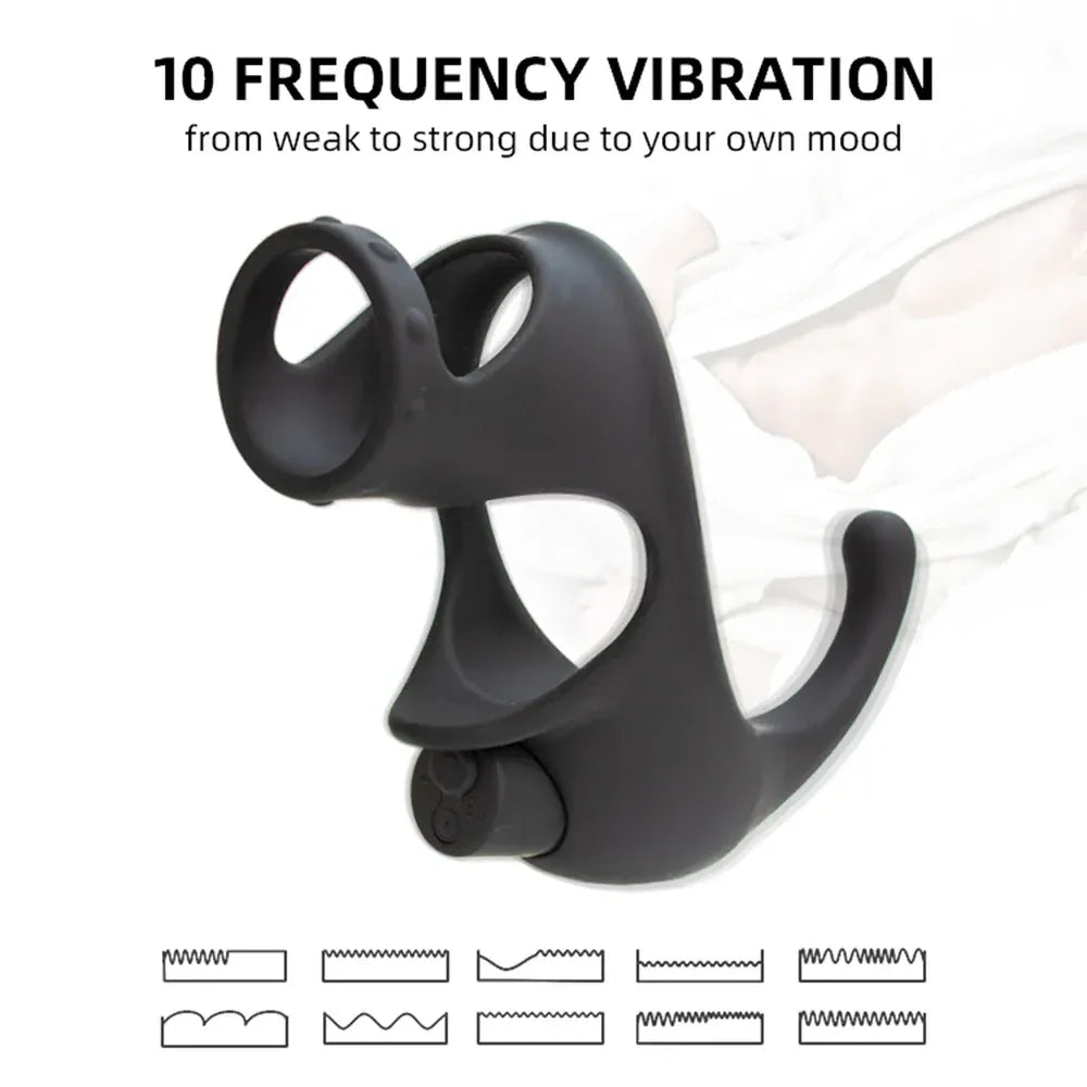 Vibrating Cock Ring For Men Enhance Pleasure