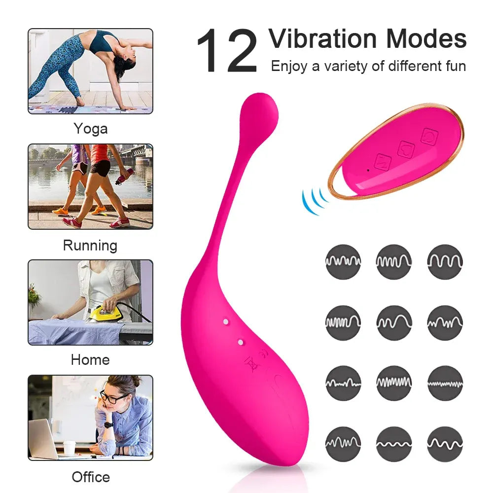 Vibrating Egg Clitoris Stimulator for Women