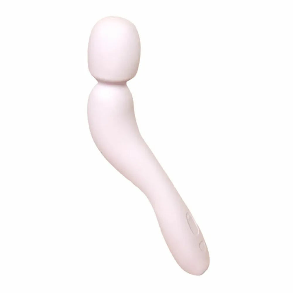 Vibrator By Dame Com Wand Massager Quartz White Pink
