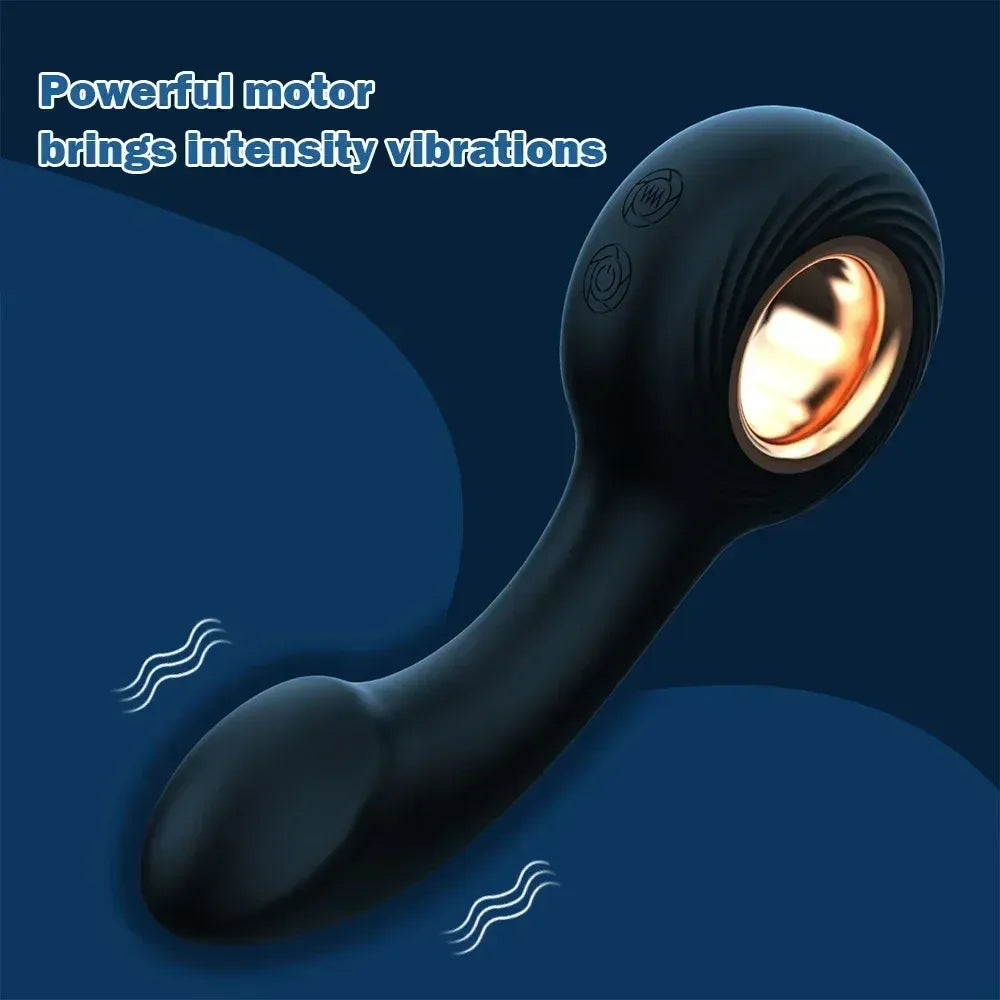 Waterproof Male Prostate Massager Vibrating Anal Plug
