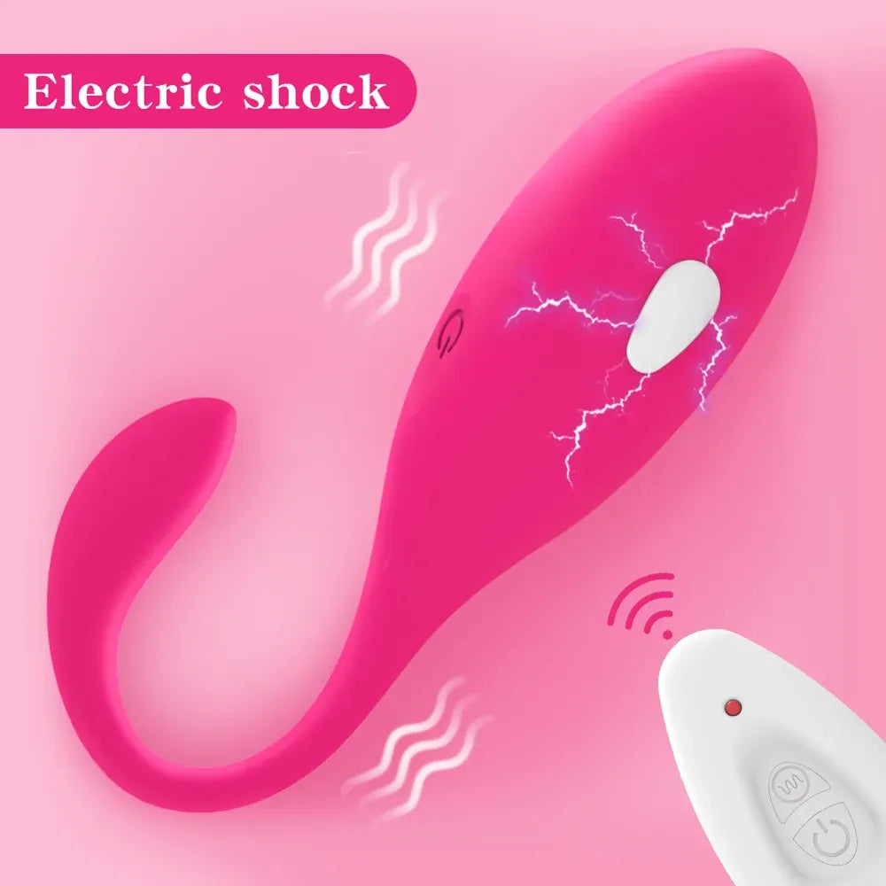 Wireless Electric Shock Egg Vibrator For Women